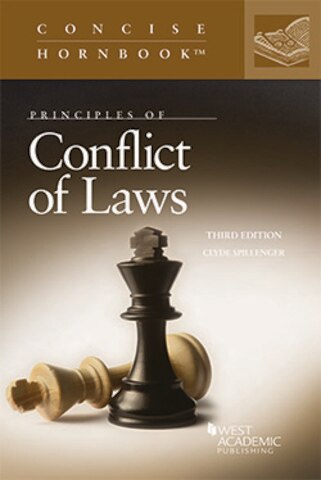 Spillenger Principles of Conflict of Laws